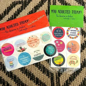 NEW You Adulted Today Stickers.Unopened. Reward yourself and others for adulting